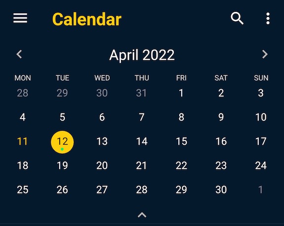 Calendar